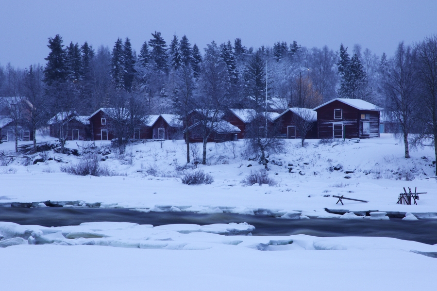 Kukkolaforsen, il cibo e la sauna