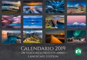 Calendario 2019 Stefano Tiozzo - Landscape edition